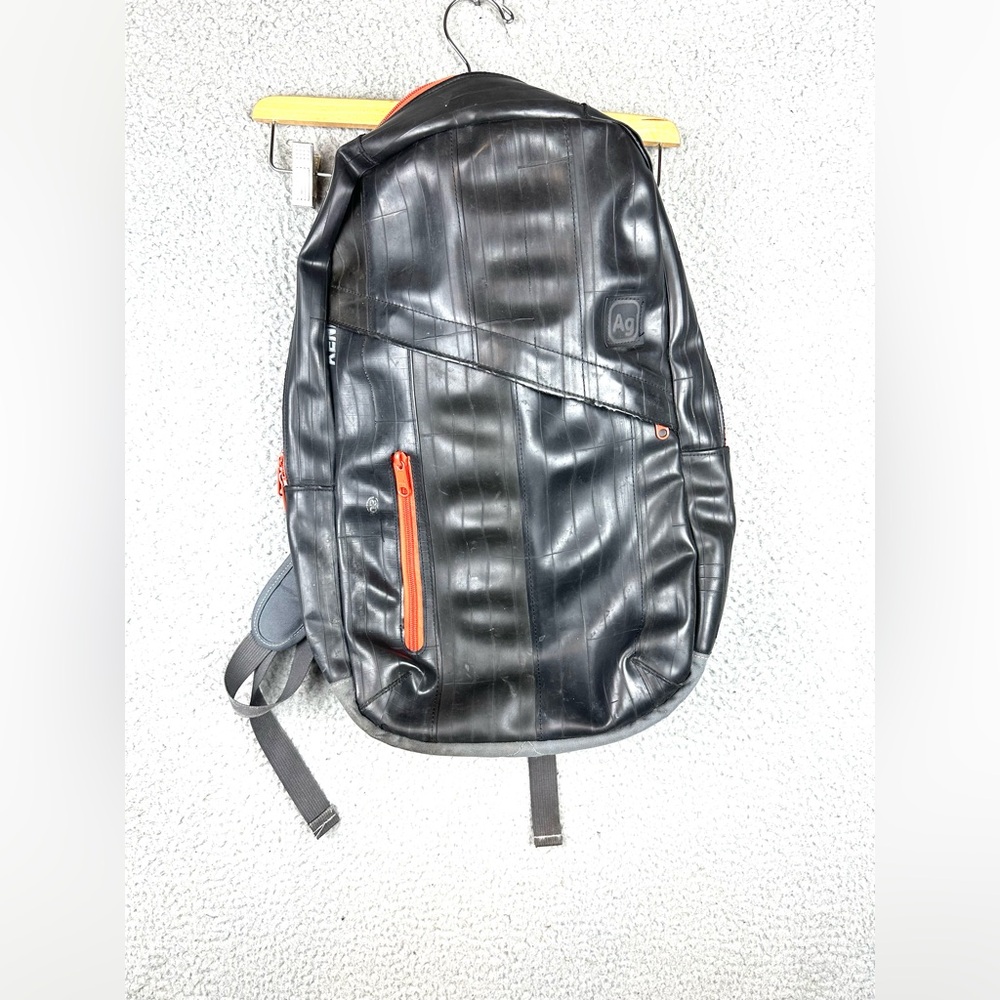 Alchemy Goods Brooklyn Backpack Red Recycled Bike Tires